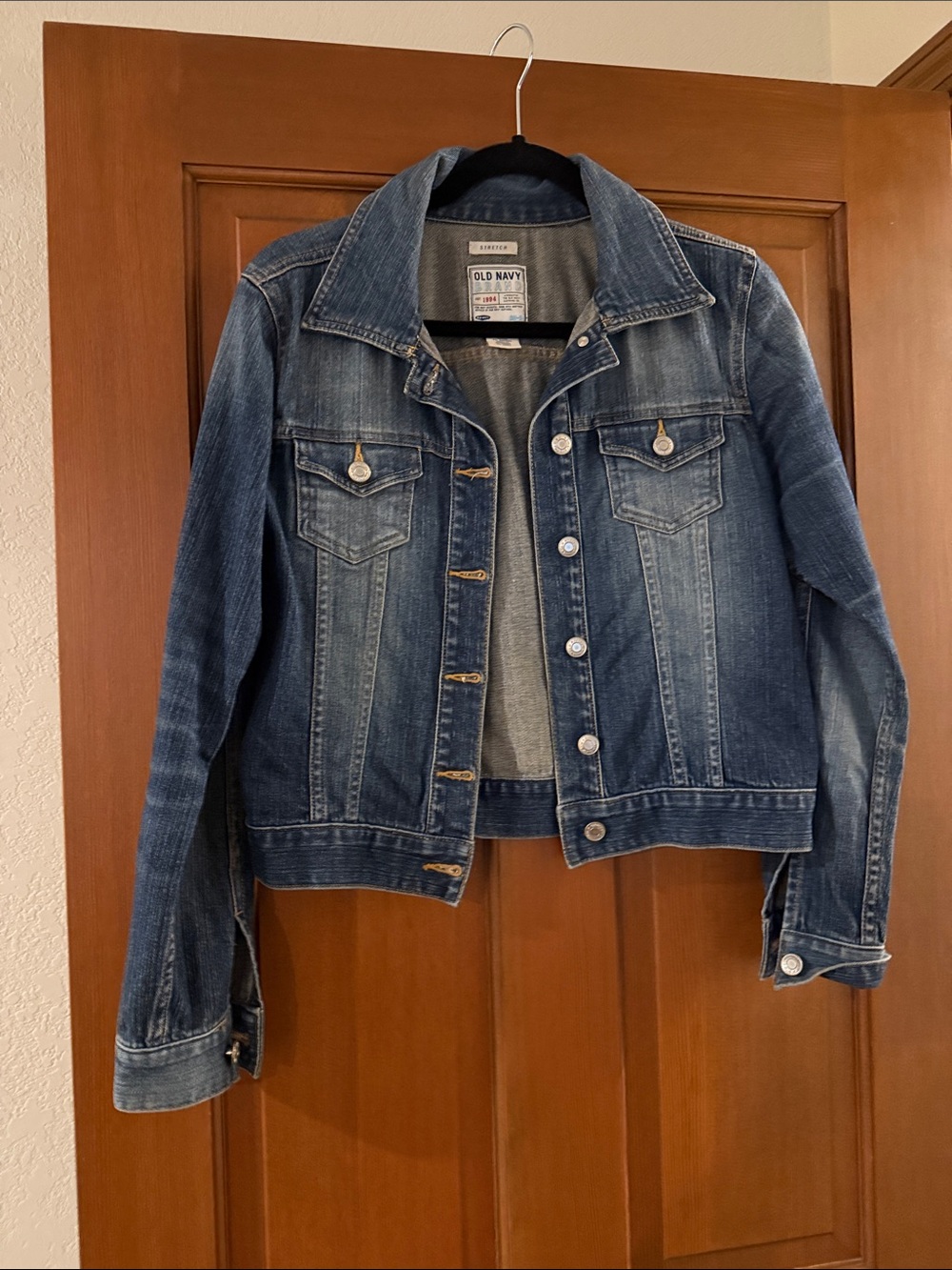 Old Navy Blue Washed Denim Jacket